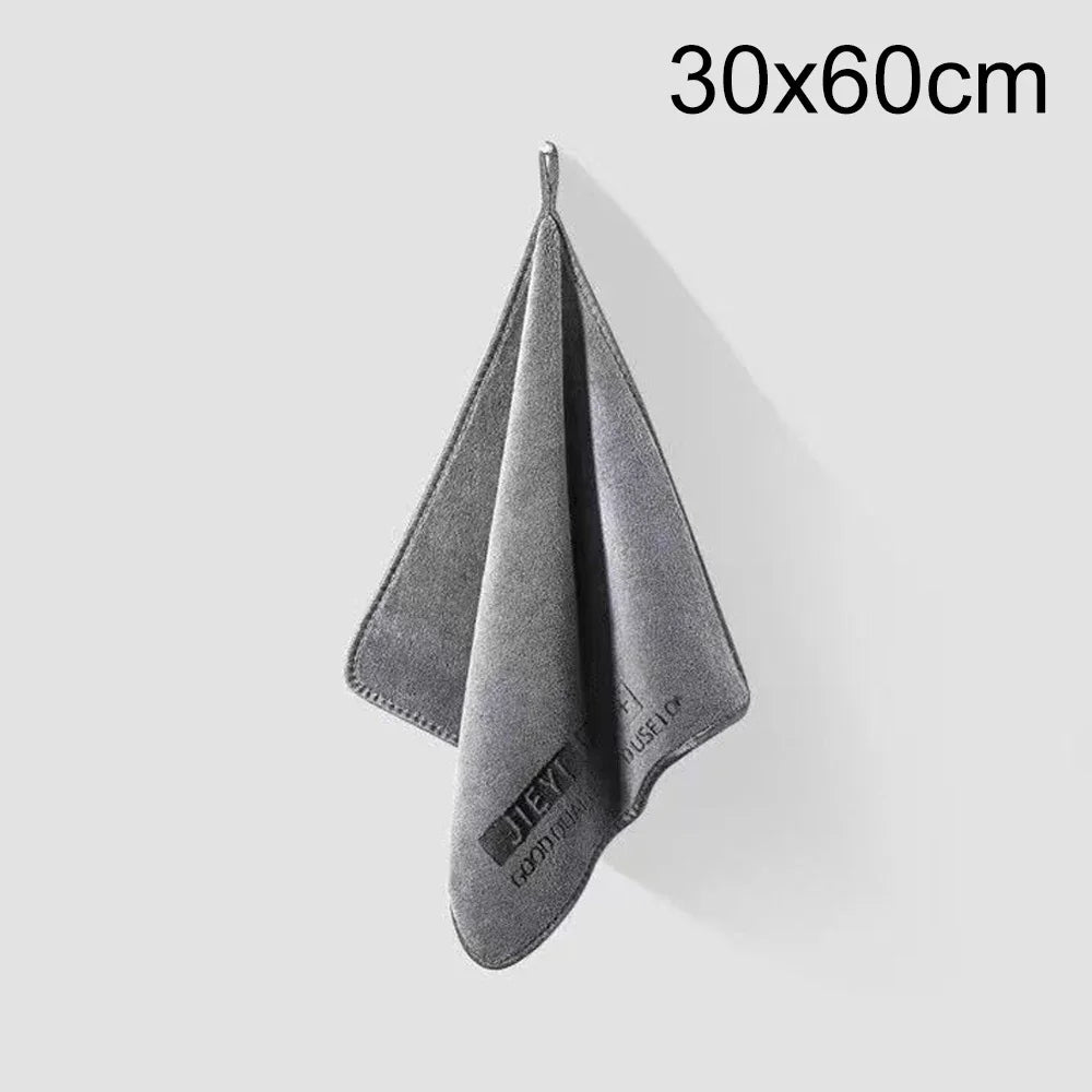 Car Wash High-End Microfiber Towel Car Cleaning Drying Cloth Hemming Car Care Cloth Detailing Wash Towel Car Cleaning