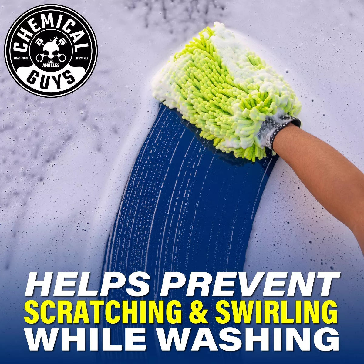 Chemical Guys 7Pc Wash and Shine Buckets: Car Cleaning Kit with Scented Liquid for Automotive Shine