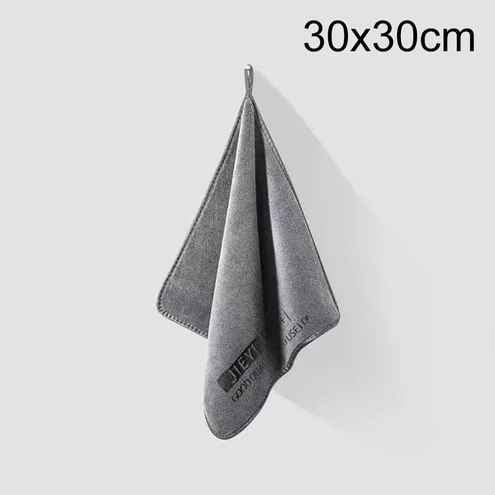 Car Wash High-End Microfiber Towel Car Cleaning Drying Cloth Hemming Car Care Cloth Detailing Wash Towel Car Cleaning